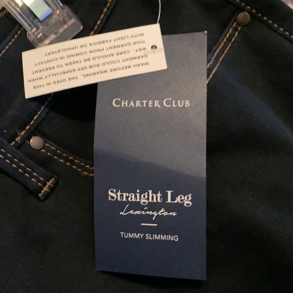 Charter Club straight leg women’s Jeans - Picture 4 of 8